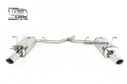 FIAT Freemont 2WD Scarico Sportivo Omologato INOX doppia uscita diam 90 mm - Picture 2 of 4