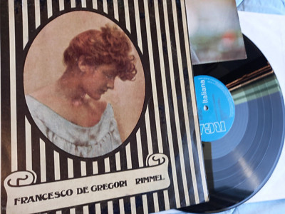 FRANCESCO DE GREGORI RIMMEL mit POSTER LP 33'' ITALY EX EX