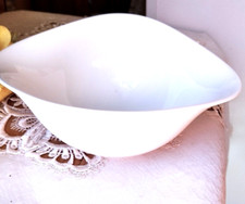 V& B-Porzellan große Schale -viereckig, Weiß,  sehr tief-8,5 cm , 17 x 21,5 cm