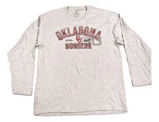 J America Mens Oklahoma Sooners Athletic Department Shirt New M, L