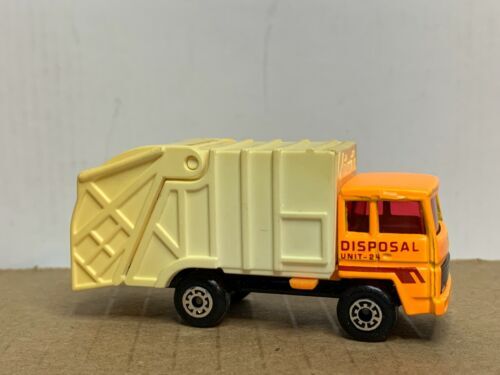 Matchbox No. 15A Prime Mover orange rare 10 grey plastic wheels