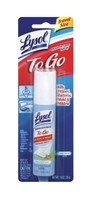 Lysol Disinfectant Spray To Go, Crisp Linen Scent - 1 Oz on sale Lysol Disinfectant Spray To Go, Crisp Linen Scent - 1 Oz on sale