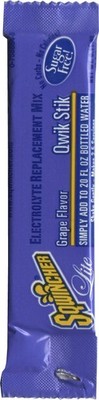 Quik Stik Zero Oral Electrolyte Solution Grape 0.11 oz. Packet 50 Ct