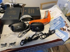 2pack LovelyPez GPS Wireless Dog Fence, Electric Dog Fence with GPS Med-Lg