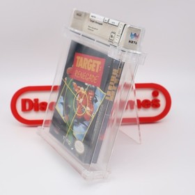 NES Nintendo Game TARGET: RENEGADE - WATA GRADED B+! NEW & Sealed with H-Seam!