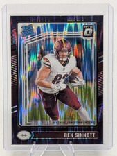 2024 Panini Donruss Optic - Rated Rookie Ben Sinnott #207 Purple Shock