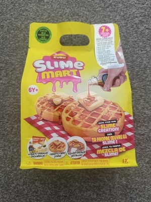 Zuru Slime Mart Waffel, Käsekuchen, Donut, Obsttarte, realistisches Schleimfutter, Neu