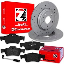 Zimmermann SPORT BREMSSCHEIBEN + BELÄGE HINTEN für MERCEDES M/R-KLASSE W164 W251 Zimmermann SPORT BREMSSCHEIBEN + BELÄGE HINTEN für MERCEDES M/R-KLASSE W164 W251