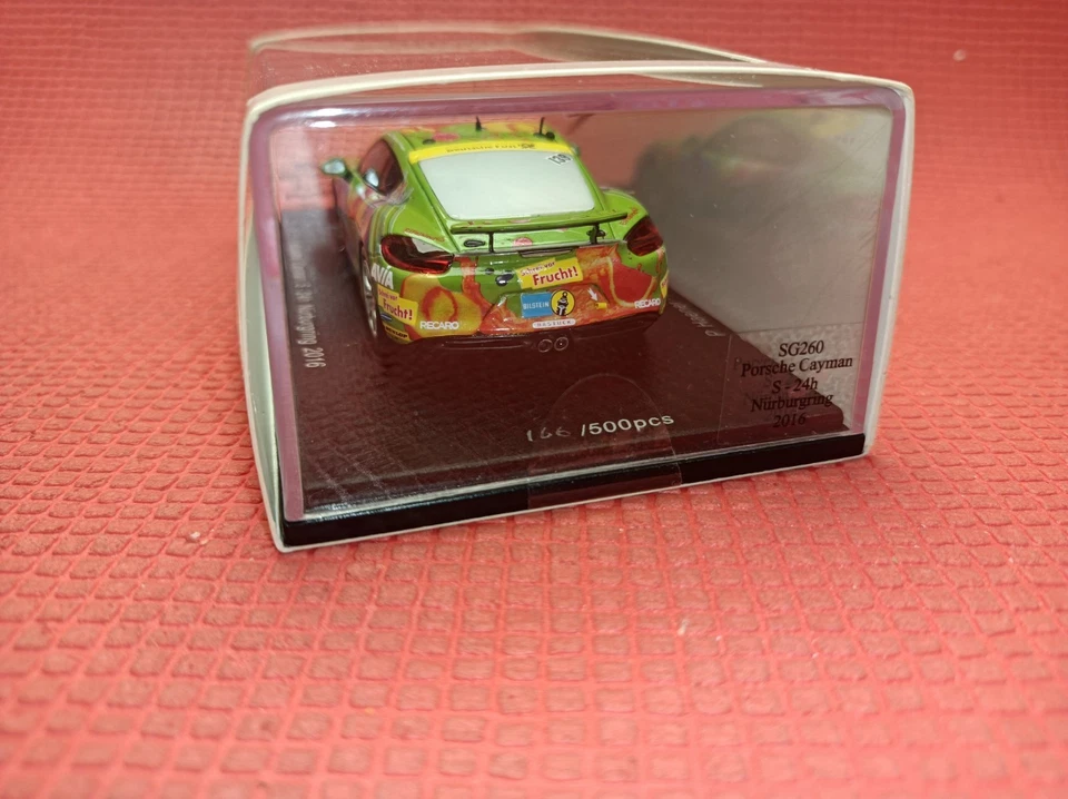 PORSCHE CAYMAN S NURBURGRING 2016 SPARK 1/43  NO MINICHAMPS, EBBRO, IXO, NOREV - Immagine 3 di 4