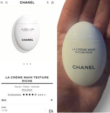 CHANEL LA CR ME MAIN TEXTURE RICHE Hand and Nail Cream 1.7 oz . NIB MSRP 62.