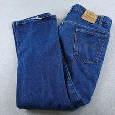 Vintage Levis 517 Jeans Mens 42x32 Orange Tab Bootcut USA Made 80s Denim 20517