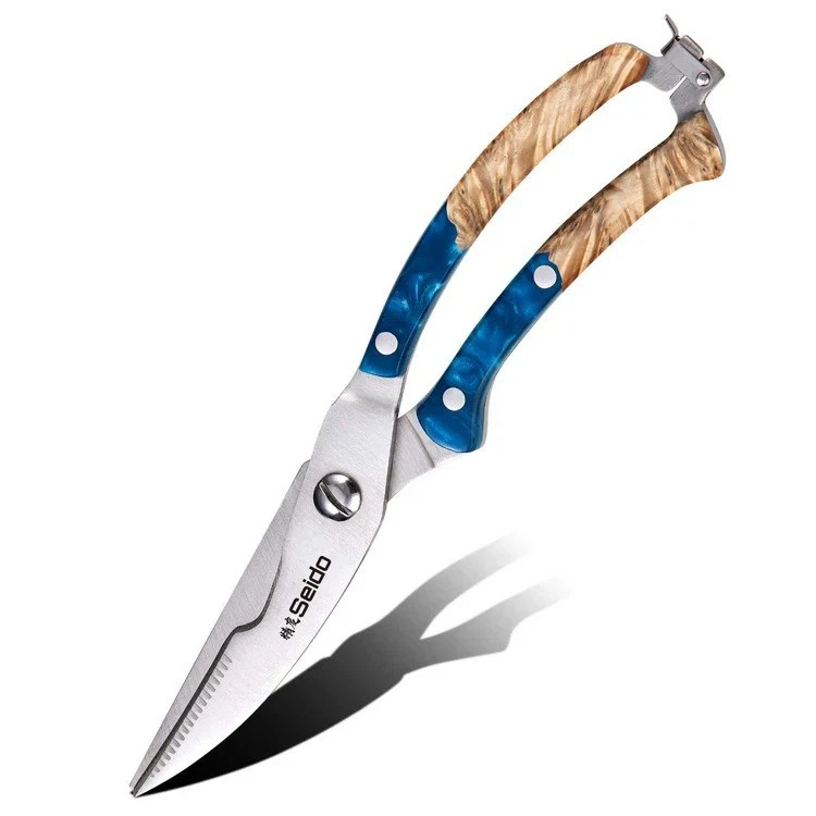 Executive 4" Schwerlast Küchenschere - Premium Kochqualität Leistung & Präzision