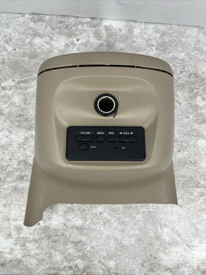 Ford Excursion F250 F350 Super Duty 2000-2004 consola central portavasos trasero bronceado Foto 4 de 4