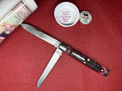 GEC Great Eastern Cutlery  #412226 Black Raspberry Bone NEU!