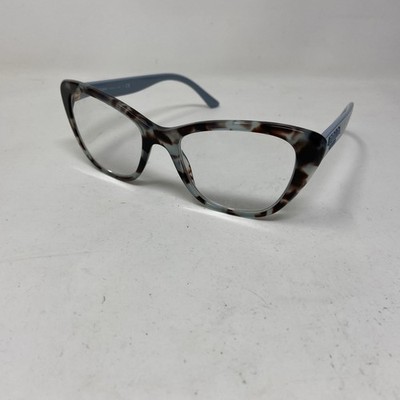Prada Eyewear VPR 04W 52-18-140 05H Brown Blue Marble Eyeglasses G70
