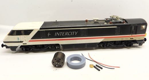 Micromotor.eu 0T004G UK Hornby 4 Wheel Ringfield 3 Pole, Coreless Motor Kit