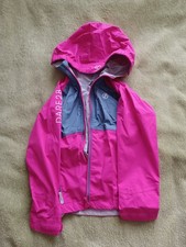 Girl's waterproof jacket dare2be, hot pink, 5-6 years Very Good Condition