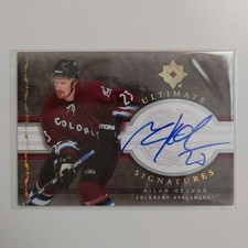 Milan Hejduk Autographed Card