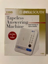 Bell South Digital Tapeless Answering Machine 1195 NEW