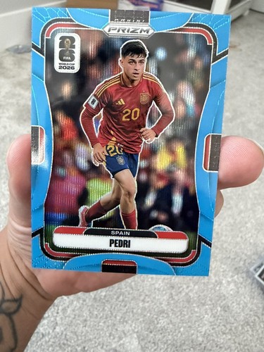 Blue Wave Panini Prizm FIFA World Cup 2026 Pedri /225 Spain Soccer Card