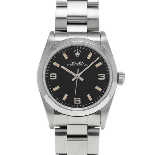 Rolex Oyster Perpetual 1992 67480 Automatic 31mm Black Dial #WW378