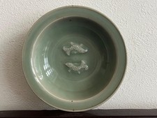 Chinese Ming Dynasty Lonhquan Celadon Bowl / W 14[cm] Cup Song Plate