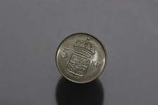 🧭 🇸🇪 SWEDEN 5 KRONOR 1955 SILVER MELT VALUE $18.02 B91 #K204