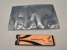 SABRENT Rocket 4 Plus 8TB M.2 NVME SSD 100% Health SB-RKT4P-8TB
