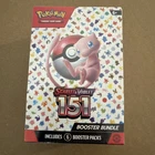 Pokémon TCG: Scarlet & Violet 151 Booster Bundle Box New Factory Sealed 6 Packs