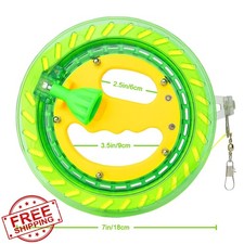 YFAFENGS Green Kite Reel Winder 1000FT Line Spool Adults