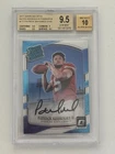 2017 Donruss Optic Rated Rookie Autograph Patrick Mahomes RC/150 BGS 9.5 AUTO 10