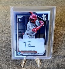 2024 Bowman Chrome Baseball Felix Taveras CPA-FT Auto 1st Bowman   