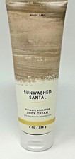 1 BATH  BODY WORKS SUNWASHED SANTAL ULTIMATE HYDRATION CREAM LOTION 8OZ SHEA