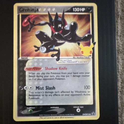 Greninja Star SWSH144 SWSH: Sword & Shield Promo Cards Holo