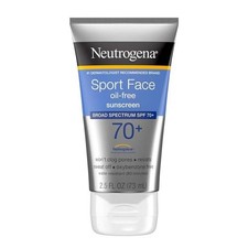 Neutrogena Sport Face Oil Free Sunscreen SPF 70 2.5oz / 73ml New