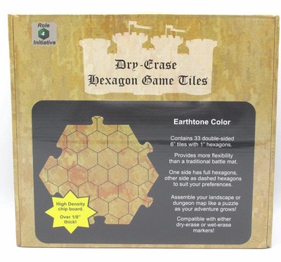 Role 4 Initiative Dry Erase Game Tiles For RPG D&D Variety Selection NEW SEALED