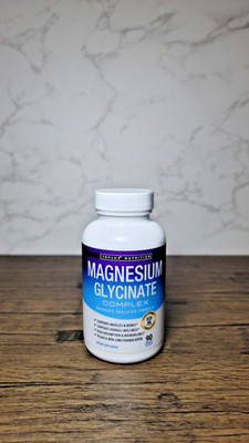 Toplux Magnesium Glycinate 525mg High Absorption Sleep Muscle Cramps 90 Capsules
