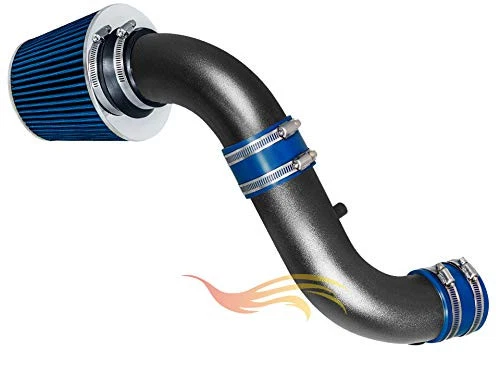 Sistema de carreras de admisión de aire frío BCP RW AZUL 2007-2010 Dodge Nitro 3,7 L V6 + filtro Foto 2 de 3