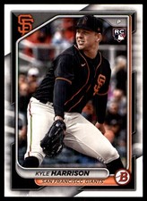 Kyle Harrison 2024 Bowman #11 Giants MLB READ FREE SHIPPING AutographDen