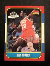 1986 Fleer Basketball #46 Roy Hinson EX W/ Awesome Corners!