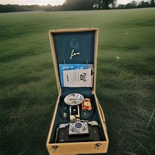 Appareil Photo 6x9 Elite-fex dans son Coffret Années 50s