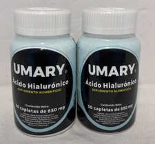 2pk -Hyaluronic Acid 850mg Anti-Aging 60 Capsules with Vitamin C E