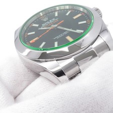 ROLEX Milgauss 40mm Stainless Steel Black Dial 116400GV 4