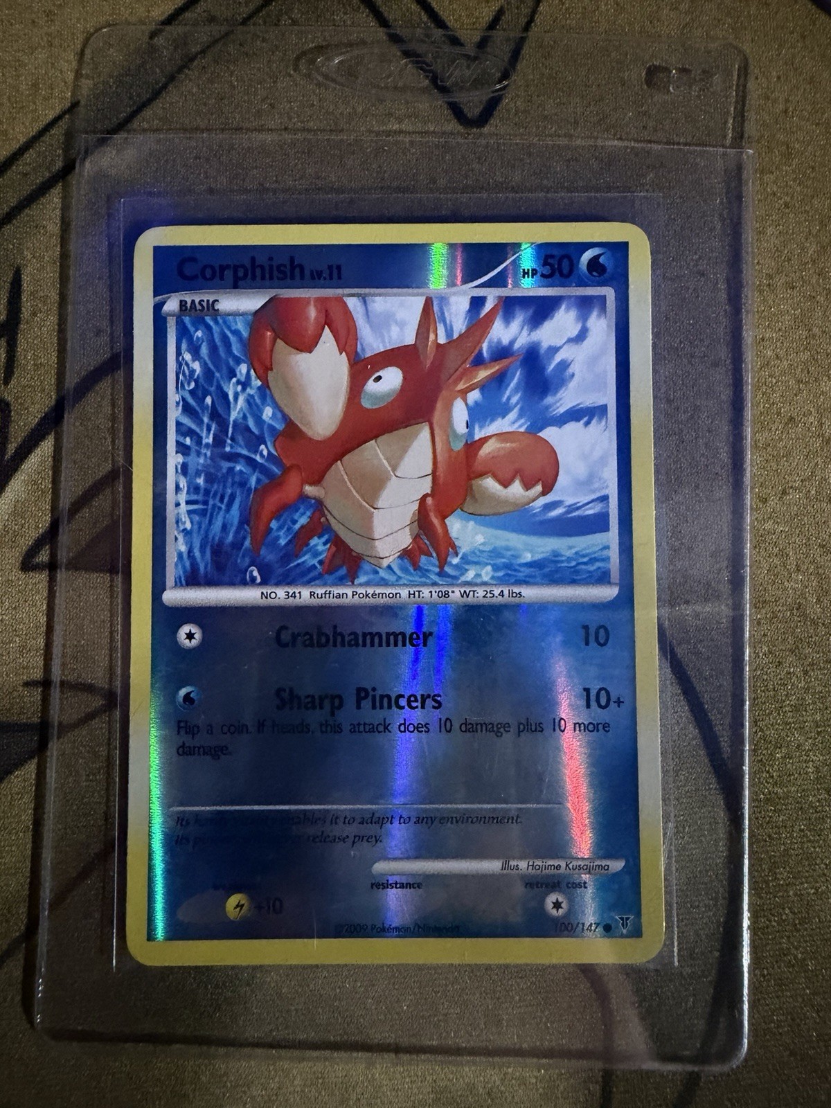 Corphish 100/147 Supreme Victors Reverse Holo