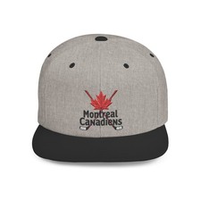 Gorra Montreal Canadiens Flat Bill Snapback, gorra deportiva, equipo para aficionados al hockey, [...]