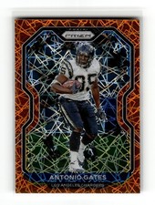 Antonio Gates 2020 Panini Prizm #147 Los Angeles Chargers Prizm Lazer HOF