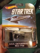 2013 Hot Wheels Star Trek USS Enterprise NCC-1701, Brand New