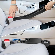 Car Seat Gap Filler Set of 2, Multifunctional Seat Side Gap Filler with Exclusiv
