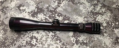 REDFIELD 3X-9X GLOSS RIFLE SCOPE DUPLEX RETICLE SEE DESCRIPTION 