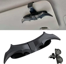 Bat Wing Shaped Sunglasses Holders for Car, Visor Accessories, Car Gadgets for M